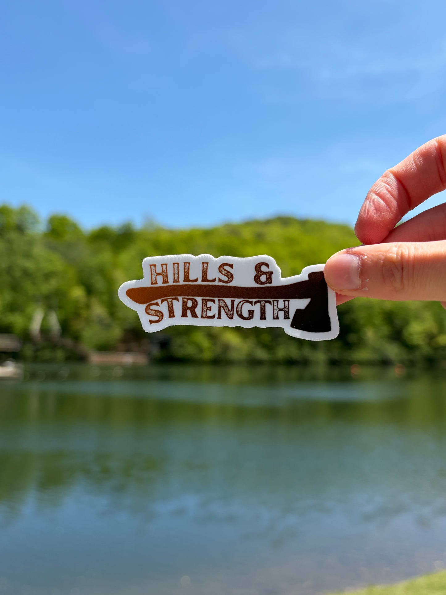 CR Hills & Strength Sticker