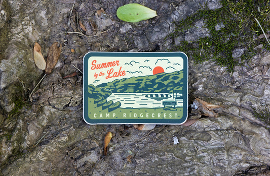 CR Lake Sticker