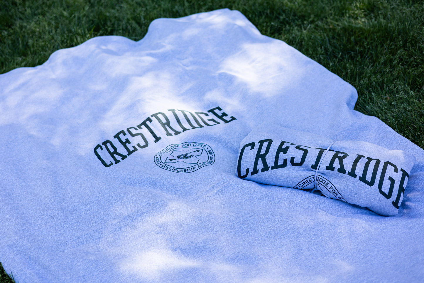 CC Logo Sweatshirt Blanket