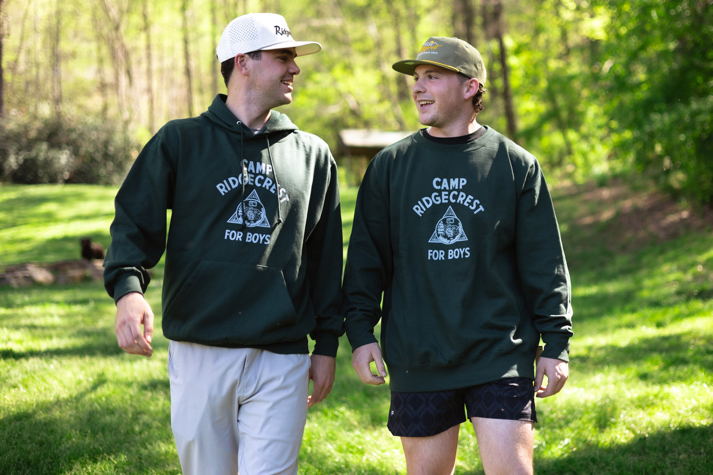 CR Green Vintage Logo Crewneck