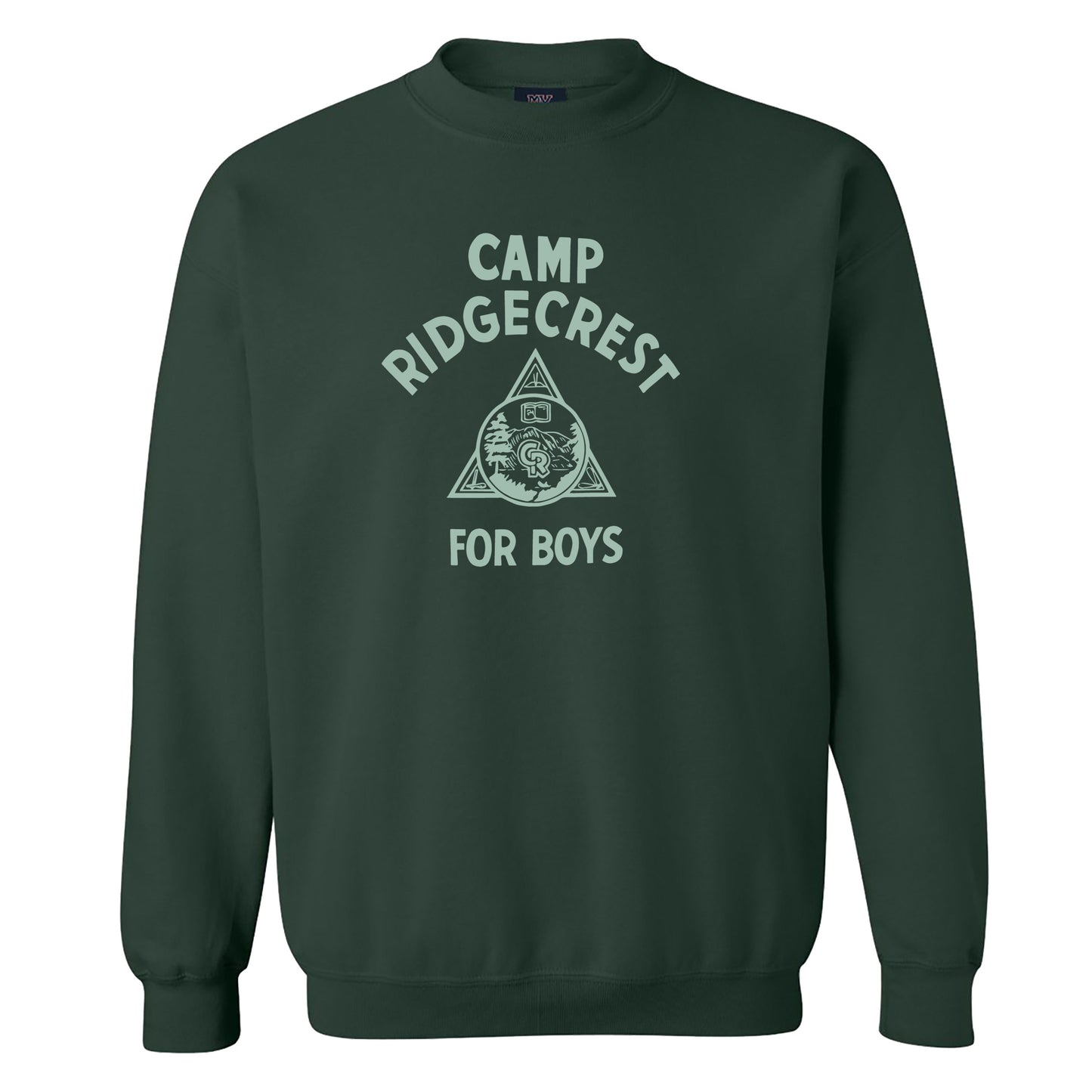 CR Green Vintage Logo Crewneck