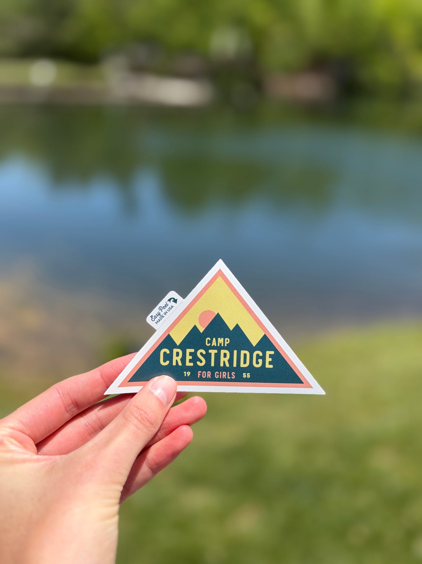 CC Triangle Mountain Sticker