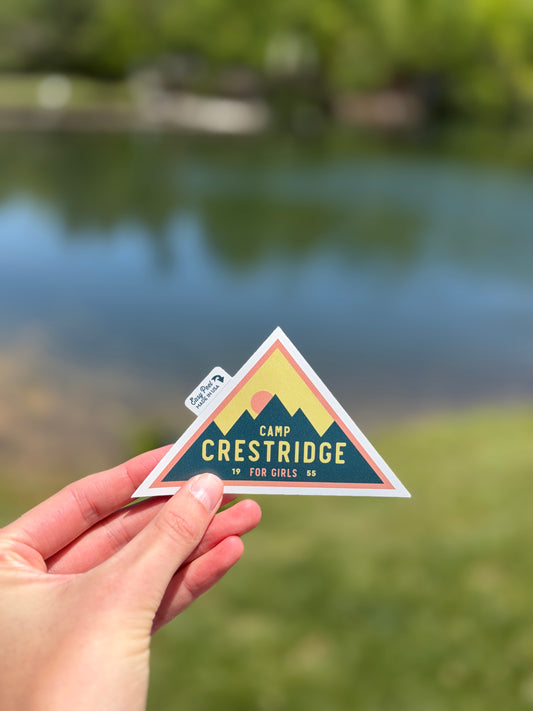 CC Triangle Mountain Sticker
