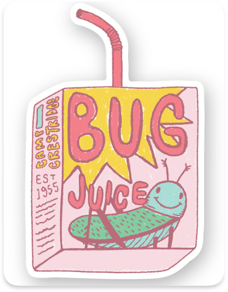 CC Bug Juice Sticker