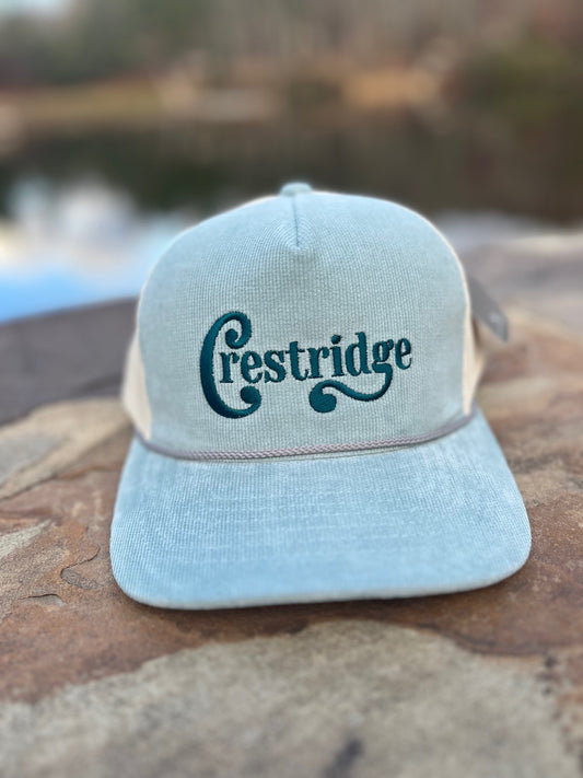 CC Blue Corduroy Hat