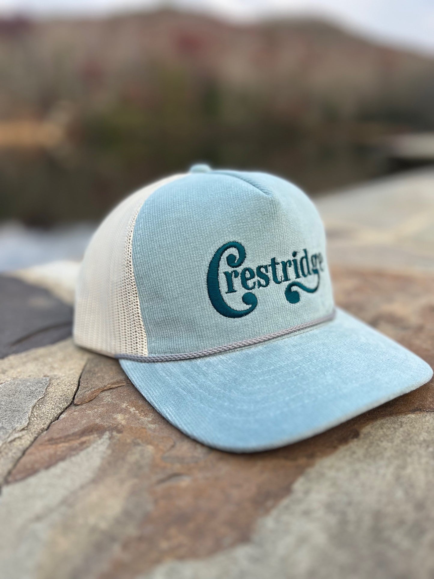 CC Blue Corduroy Hat