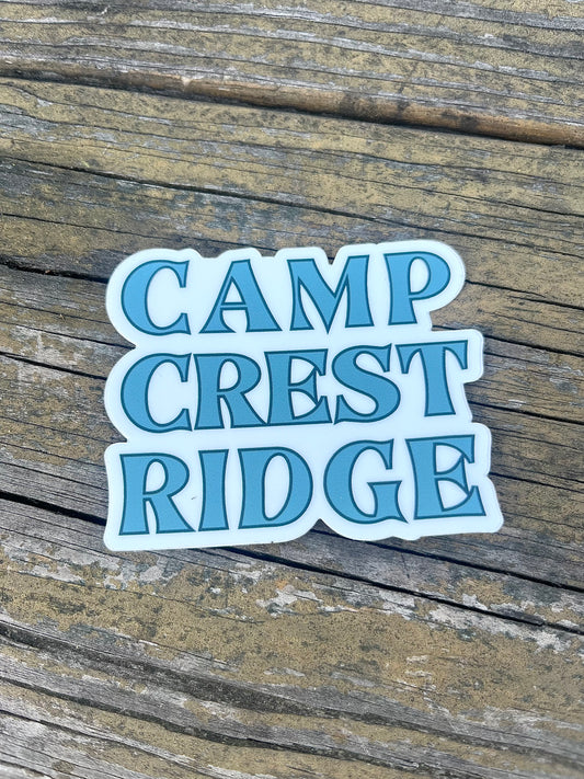 CC Block Letter Sticker