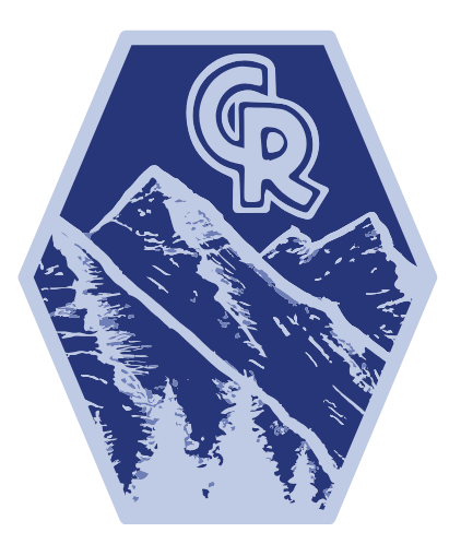 CR Blue Mountain Sticker