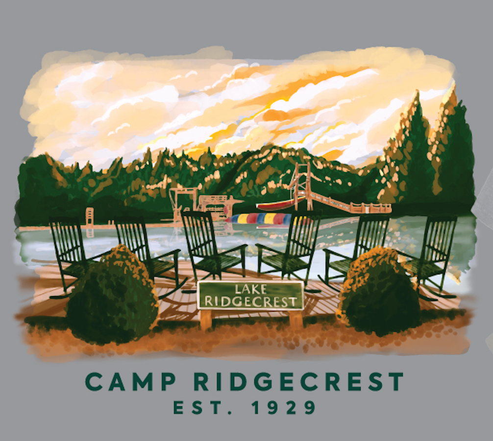 CR Lake Ridgecrest Tee