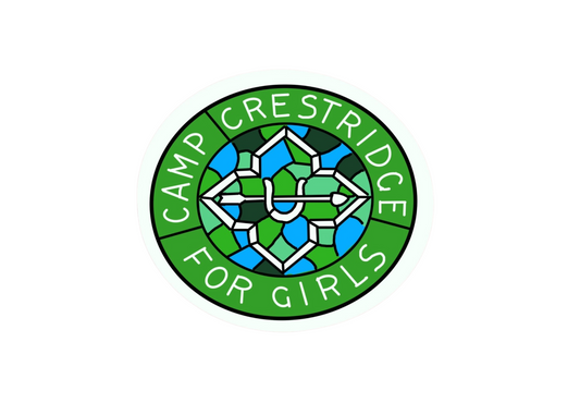 CC Stained Glass Sticker